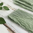 thumbnail image 6 of BalsaCircle 5 Pieces Dusty Sage 21" Cheesecloth Gauze Cotton Table Napkins, 6 of 8