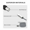 thumbnail image 4 of RHEA- Moswag Usb B To C Printer Cable 6.6Ft, Nylon Braided 6.6Ft/2M, Black, 4 of 6