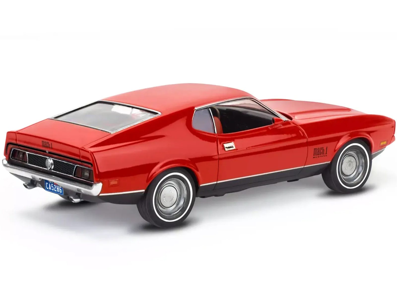 Revell Level 4 Model Kit 1971 Ford Mustang Mach 1 James Bond 007 "Diamonds are Forever (1971) Movie 1/25 Scale Model