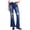 Blue, variant on FREE PEOPLE $98 Womens New 1823 Blue Ripped Flare Jeans 24 Waist B B