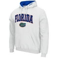 thumbnail image 2 of Men's Colosseum White Florida Gators Arch & Logo 3.0 Pullover Hoodie, 2 of 3
