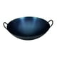 thumbnail image 3 of Sartén de hierro para wok, sartén para saltear, ligera, redonda, práctica, multifuncional, para freír, cocinar , guisar en wok 50 centímetros, 3 of 8