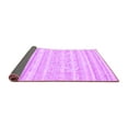 thumbnail image 2 of Ahgly Company Indoor Rectangle Solid Purple Modern Area Rugs, 4' x 6', 2 of 4