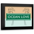 thumbnail image 1 of Lee, Judson 24x19 Black Modern Framed Museum Art Print Titled - Ocean Love, 1 of 5