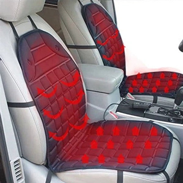 Universal 12V Car Heated Seat Cover Cushion Hot Warmer Heating Warmer Pad Hot Cover Perfect Adjustable Temperature Pain... by