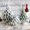 Xmas_Orns_A, variant on Table Top Christmas Tree, PVC Small Christmas Tree for Desk Decor, Mini Christmas Tree Ornaments for Office Decor, Christmas Decorations for Home, White,25cm,Xmas_Orns_B