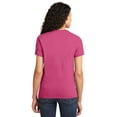 thumbnail image 2 of Port & Company LPC61 Ladies Essential Tees, Sangria - 3XL, 2 of 2