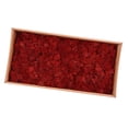 thumbnail image 3 of facefd Natural Dried Reindeer Moss Treated Immortal moss Crafts DIY Floral Decor Red, 3 of 5