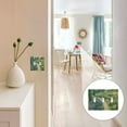 thumbnail image 7 of Yayeee Toggle Light Switch Wall Plate 2-Gang 4.56"x4.48" Decorative Outlet Cover, Art Garden Scene, 7 of 7