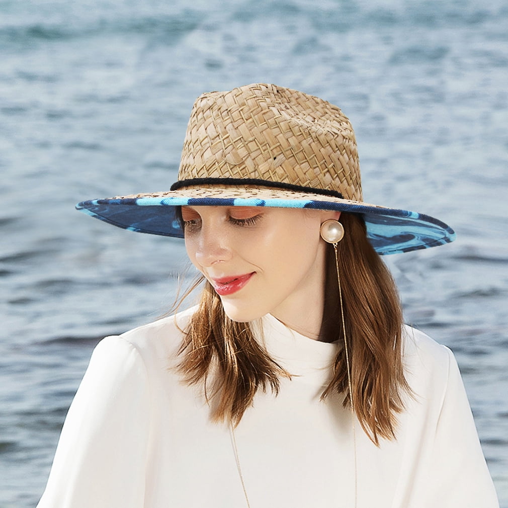 Pierside Lifeguard Beach Sun Straw 