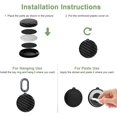 thumbnail image 3 of GFDYREE AirTag Holder Case, 1 Pack Waterproof Plastic Air Tag Key Ring Case with Loop, Anti-Scratch and Shockproof AirTag Holder Protective Accessory for Pets, Luggage,Bag,Keys(Not Include A, 3 of 7