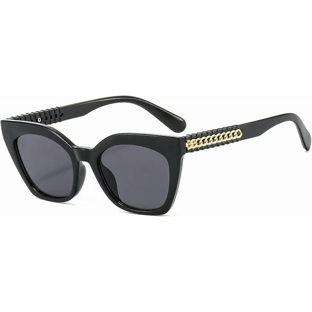 Lunettes de Soleil Décoratives Rétro à Monture Ronde pour Hommes et Femmes, Prise de Vue de Rue, Plein Air, Vacances, Plage (Couleur : B, Taille : Moyen)