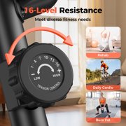 YOSUDA PRO Recumbent Exercise,350 lbs Capacity,16-Level Magnetic Resistance, Smart Workout APP, Adjustable Seat and Pulse Sensor.