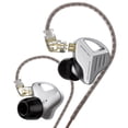 thumbnail image 2 of KZ ZVX In Ear Audífonos con cable Audífonos Audífonos con enchufe de 3,5 mm (Plata sin micrófono), 2 of 2