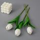 thumbnail image 5 of Tulipanes artificiales de imitación | Decoración realista para el hogar y la oficina | Arreglos florales primaverales para decorar paredes de bodas y fiestas, 5 of 5