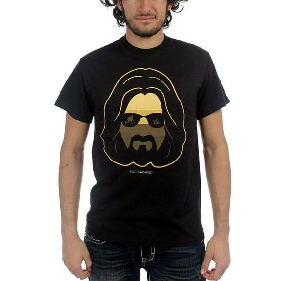 The Big Lebowski - Silhouette Mens T Shirt Black 2XL