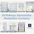 thumbnail image 5 of DriftAway Indoor and Outdoor Polyester Blackout Rod Pocket Valances Blue,White,Multi-color 0.10 in x 14.00 in, 5 of 7