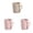 Beige 1 Pack & Pink 2 Packs, variant on Wall Mounted Portable Toothbrush Cup For Home And Travel Convenient Couples Rinsing Mug