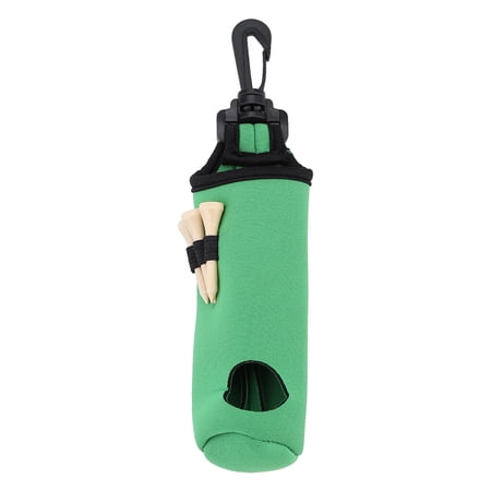 Golf Ball Bag 5 Colors Golf Ball Bag Holder Clip Utility Pouch Sports Golfing Accessories With Tees Golf Balls Holder