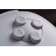 thumbnail image 5 of Controlador de videojuegos 8Bitdo 64 Bluetooth blanco cableado/inalámbrico, 5 of 8