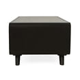 thumbnail image 5 of Jofran Marlowe Mid-Century Modern 48" Curved Coffee Table with Storage Drawers, 5 of 10