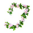 thumbnail image 4 of Guirnalda de flores artificiales Perfecl Rosa claro Decoración de boda, 4 of 8