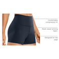 thumbnail image 2 of Shorts CRZ YOGA tiro alto sin costuras azul marino XL, 2 of 2