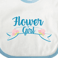 thumbnail image 4 of Inktastic Spring Wedding Flower Girl Banner Girls Baby Bib, 4 of 4