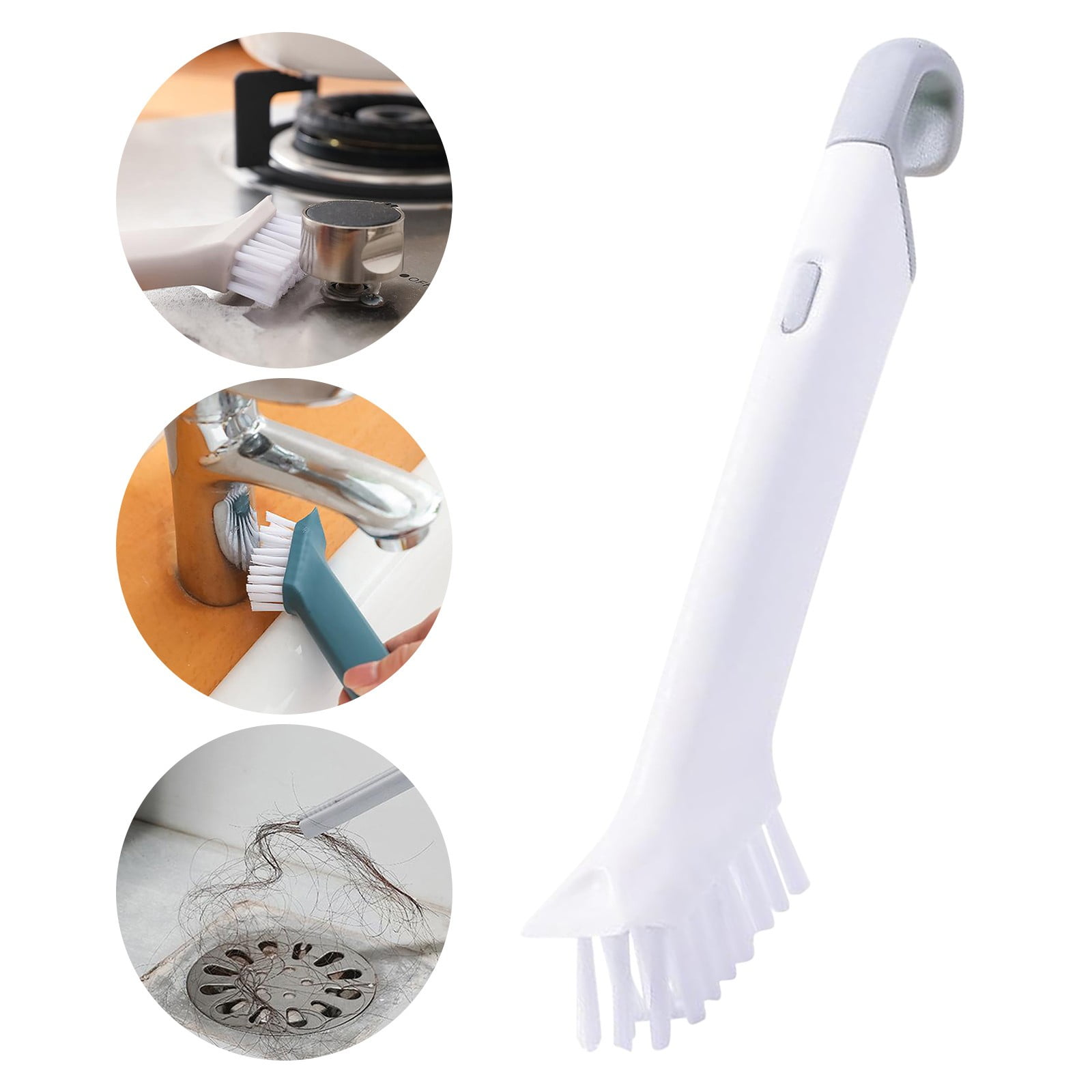 SHENGXINY Cleaning Brushes Clearance Kitchen MultiFunction TwoInOne Cleaning Brush With