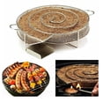 thumbnail image 4 of Ahumador De Barbacoa De Acero Inoxidable, Generador De Humo Frío Redondo, Cesta De Barbacoa De Astillas De Madera Para Exteriores, Herramienta Para Parrilla Speravity HA021728-00, 4 of 7