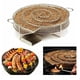 thumbnail image 4 of Ahumador De Barbacoa De Acero Inoxidable, Generador De Humo Frío Redondo, Cesta De Barbacoa De Astillas De Madera Para Exteriores, Herramienta Para Parrilla, 4 of 7