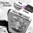 thumbnail image 5 of for iPhone SE 2022/ SE 2020/8/7 Case Astronaut, Clear Cases with Glitter Paper & Spaceman Stand, Women Girls Cute Electroplated Sparkly Space Phone Cover for SE 2022/ SE 2020/8/7 Silver, 5 of 12