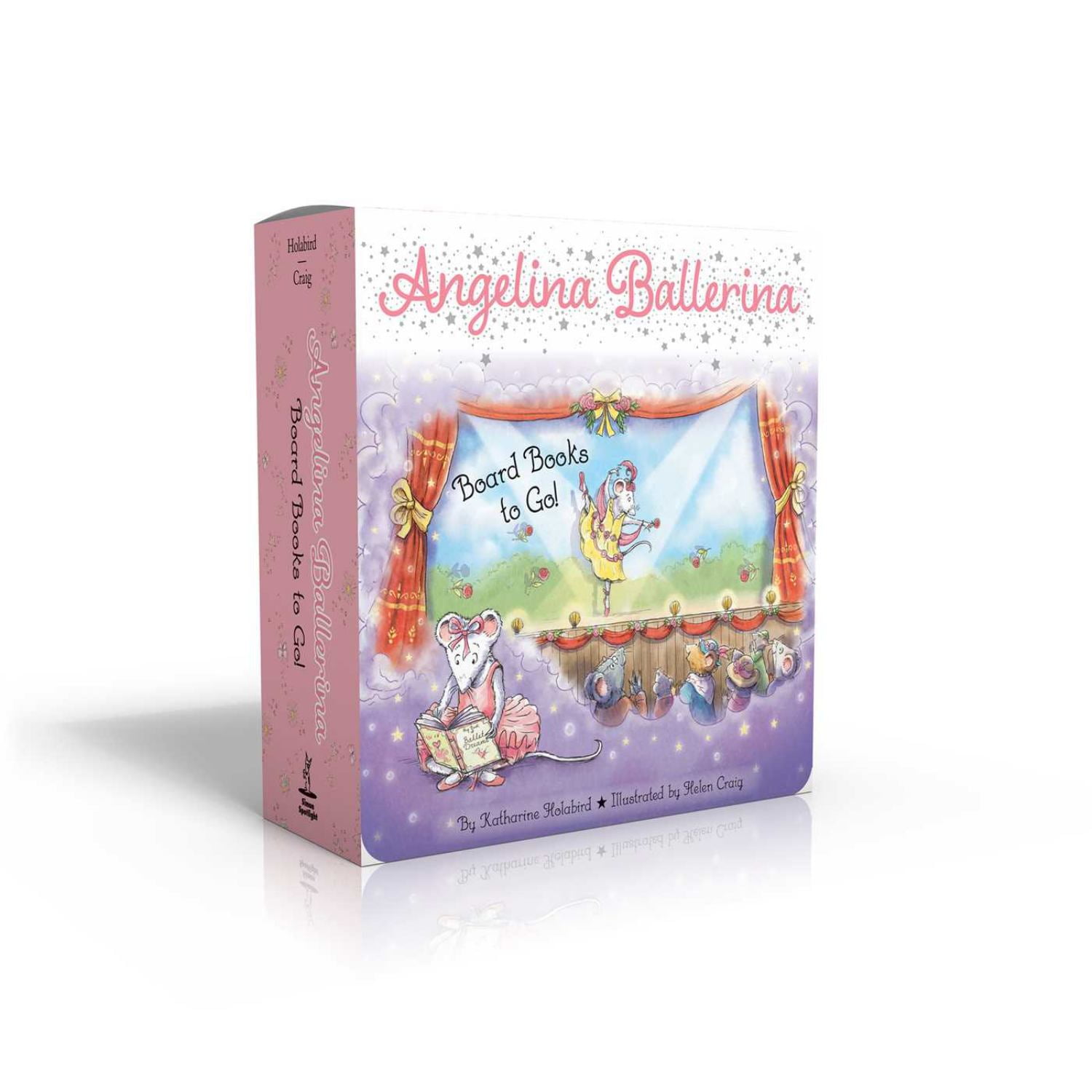 Angelina Ballerina 本＋人形セット Angelina Ballerina Book & Doll Set: Holabird, Katharine