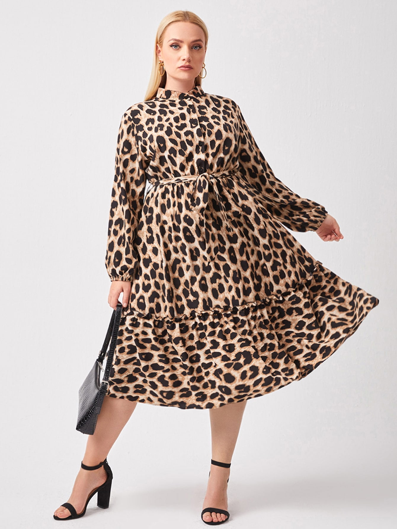 cheetah print dress walmart