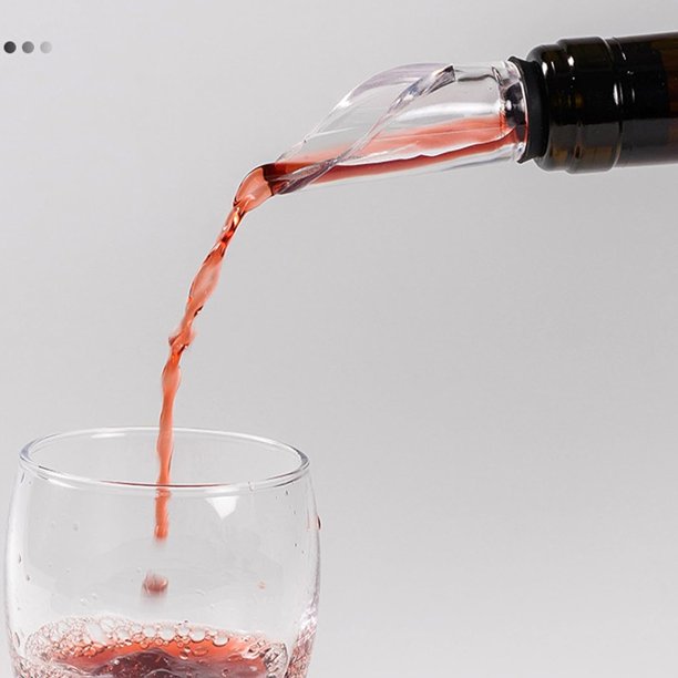 Wine Chiller, Stick de refroidisseur de bouteille de vin en acier inoxydable - Tige de refroidissement de vin rapide sans glace avec aérateur, vin verseur 1pcs (d-) | FR