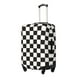 thumbnail image 1 of Balery Black and White Checkerboard Funda de equipaje, fundas para maletas, elástica, lavable, protector de maletas, compatible con maletas de 18 a 32 pulgadas-Medium, 1 of 7