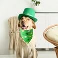 thumbnail image 4 of Decoraciones para el Día de San Patricio, bufanda para perro del Día de San Patricio, bufanda triangular irlandesa, bufanda para mascotas, disfraz para perro para fiestas navideñas, apto para perros p, 4 of 6