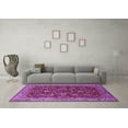 thumbnail image 3 of Ahgly Company Indoor Rectangle Oriental Purple Industrial Area Rugs, 2' x 5', 3 of 4