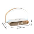 thumbnail image 3 of EGNMCR Wireless Charger 10W Wireless Fast Charging Night Clock Bedroom Bedside Table Lamp desk lamp, 3 of 9