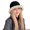 Black, variant on YAOBAMM Lady Bucket Cap Women Winter Fisherman Hat Knitted Soft Thick Plush Dome Foldable Washable Windproof Warm Non slip Color Matching Bucket