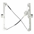 thumbnail image 2 of For GMC Sierra 1500 2007-2013 Power Window Regulator Assembly Driver and Passenger Side | Pair | Front | Manual | Metal and Plastic | Replacement For GM1350182, GM1351182 | 20914715, 20914716, 2 of 6
