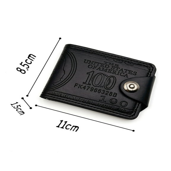 Yaoyar Men's Wallet Slim Money Clip Wallet for Men, Magnetic Clip, Front Pocket Wallet Card Bag Multi-card Wallet Bag