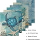 thumbnail image 2 of Lote de 6 lienzos decorativos de criaturas marinas sin marco, impermeables, para pared, diseño de tortugas marinas, medusas, estrellas de mar y pulpos, de 8 x 10 pulgadas, ideal como regalo., 2 of 9