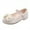 Beige, variant on OVINYER Toddler Kids Girls Bowknot Dance Shoes Princess Leather Shoes Casual Cute Prewalker Footwear Fashion First Walking