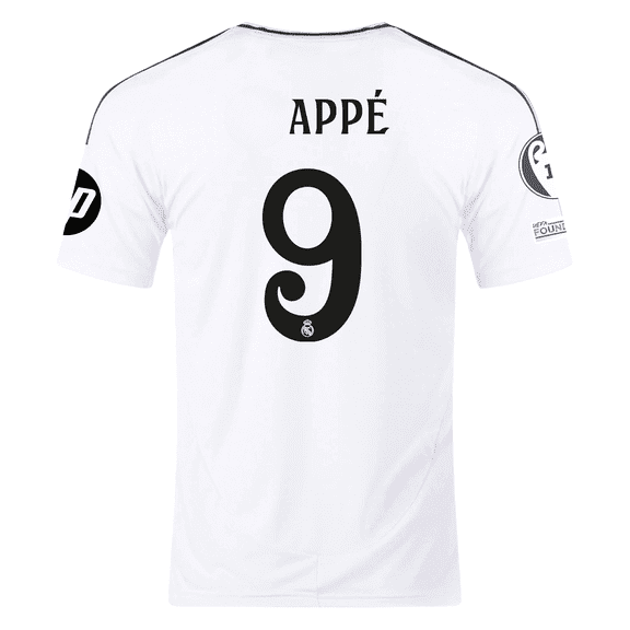 RM Away Soccer Jersey Mbappe 9 24 25 Season