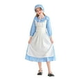thumbnail image 2 of EnJoCho Pion𝖾er Prairie Dress Set for Girls 𝖢olonial Vintage 𝖥loral Dresses 1800s 𝖱enaissance Dress with Bonnet & Apron 3-15Y Old Fashioned, 2 of 9