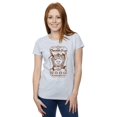 thumbnail image 2 of Harry Potter Womens Chocolate Frogs Mono Label Cotton T-Shirt, 2 of 5