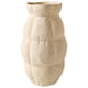 thumbnail image 2 of Jarrón de cerámica con flores, escultura, maceta, contenedor para flores secas, jarrón decorativo Beige, 2 of 9