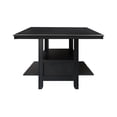 thumbnail image 6 of Bowery Hill 5-Piece Wood Counter Height Dining Set in Charcoal Gray, 6 of 13