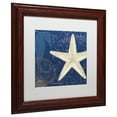 thumbnail image 3 of Trademark Fine Art "Coastal Moonlight I Teal" Canvas Art by Pela Studio, White Mat, Wood Frame, 3 of 5
